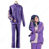 IU（アイユー）風 トラックスーツ上下セット カジュアルパンツ ジャケット（長袖）(アイドル制服・学生制服でおすすめの商品)