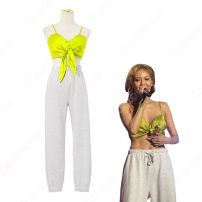 キム・ヒョナ（金泫雅、김현아、Kim Hyun Ah ）風 セクシーなシンプルなサスペンダートップス 夏のセクシーな女性トップ(その他)