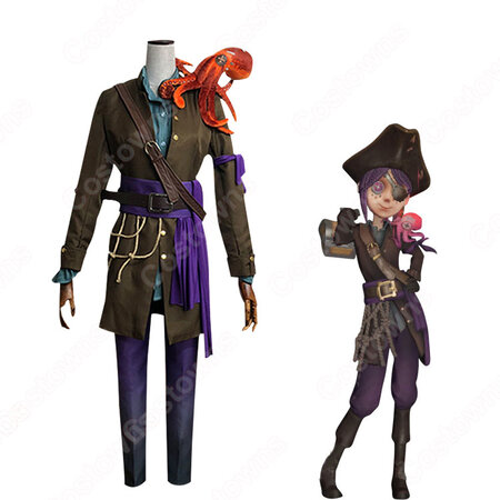 庭師 エマ ウッズ 海賊船大工 コスプレ衣装 アイデンティティv Identityv 第五人格 Costowns