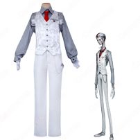 Identity V （アイデンティティⅤ） 白黒無常 謝必安(白無常) レクイエム コスプレ衣装(IdentityV 第五人格 コスプレ衣装)