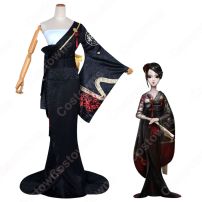 芸者(美智子) 血まみれの扇 美人相 コスプレ衣装 『IdentityV 第五人格/アイデンティティV』の登場人物の仮装 コスチューム(IdentityV 第五人格 コスプレ衣装)