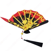 IdentityV 第五人格 芸者 美智子 十三娘 美人相 般若相 コスプレ道具 扇子 武器 【アイデンティティV 】ハンター スキン cosplay 小物(202×202)