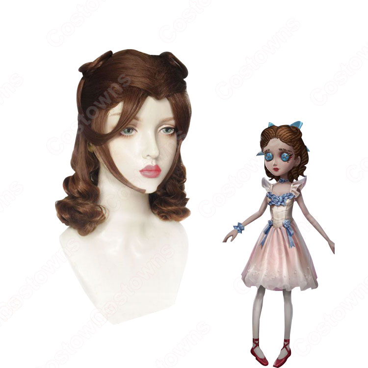 IdentityV 調香師 ウィラ・ナイエル 赤い靴 コスプレ ウィッグ 第五