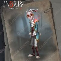 IdentityV 第五人格 弁護士(フレディ・ライリー) 白ウサギさん コスプレ衣装 【アイデンティティV 】サバイバー スキン cosplay 仮装 変装(IdentityV 第五人格 コスプレ衣装)