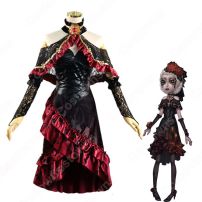 IdentityV 第五人格 医師(エミリー・ダイアー) 炎を浴びる緋花 コスプレ衣装 【アイデンティティV 】サバイバー スキン cosplay 仮装 変装(IdentityV 第五人格 コスプレ衣装)