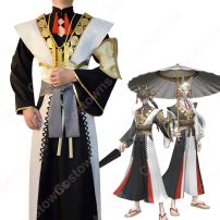 一番くじ IdentityⅤ 第五人格 第二弾 白黒無常(謝必安/笵無咎) コスプレ衣装 【アイデンティティV 】ハンター スキン cosplay 仮装 変装(IdentityV 第五人格 コスプレ衣装)