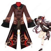 胡桃(ふーたお)(英:Hu Tao/中:胡桃)コスプレ衣装 『原神』 璃月(りーゆぇ) 往生堂 登場人物 仮装・変装衣装(原神 コスプレ衣装)