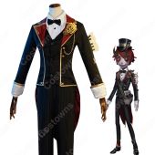 IdentityV 第五人格 ポストマン(ビクター・グランツ) 鍵盤 コスプレ衣装【アイデンティティV 】サバイバー スキン cosplay 仮装 変装(送料無料)