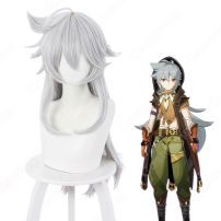 レザー（れざー） ゲレ一 ウィッグ 『原神』 コスプレ用 wig(コスプレウィッグ)