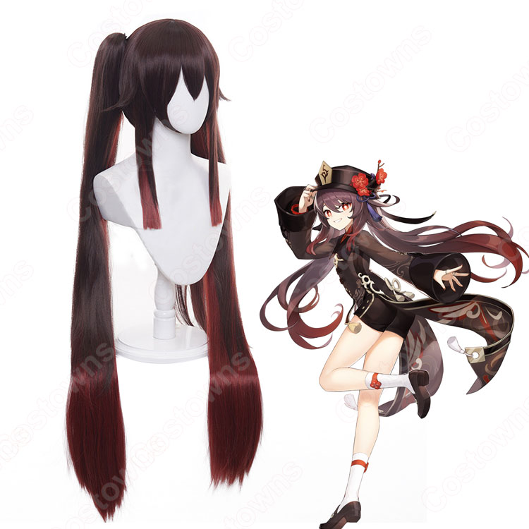 原神(げんしん、Genshin) 胡桃(フータオ) コスプレウィッグ cosplay