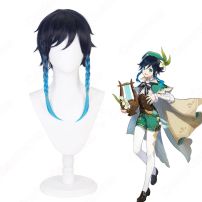 原神(げんしん、Genshin) ウェンティ(Venti) コスプレ ウィッグ cosplay wig 通販(コスプレウィッグ)