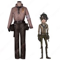 IdentityV 第五人格 囚人 (ルカ・バルサー) ボア コスプレ衣装【アイデンティティV 】サバイバー スキン cosplay 仮装 変装(IdentityV 第五人格 コスプレ衣装)