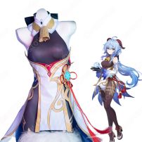 甘雨(かんう) コスプレ衣装 『原神』 璃月の会議場「月海亭」で、璃月七星の秘書 仮装・変装衣装(原神 コスプレ衣装)