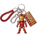 アイアンマン(トニー・スターク) キーチェーン 人形 バックパックペンダントカーキーホルダー屋内ペンダント アベンジャーズ かわいい漫画アニメーションクリエイティブギフト