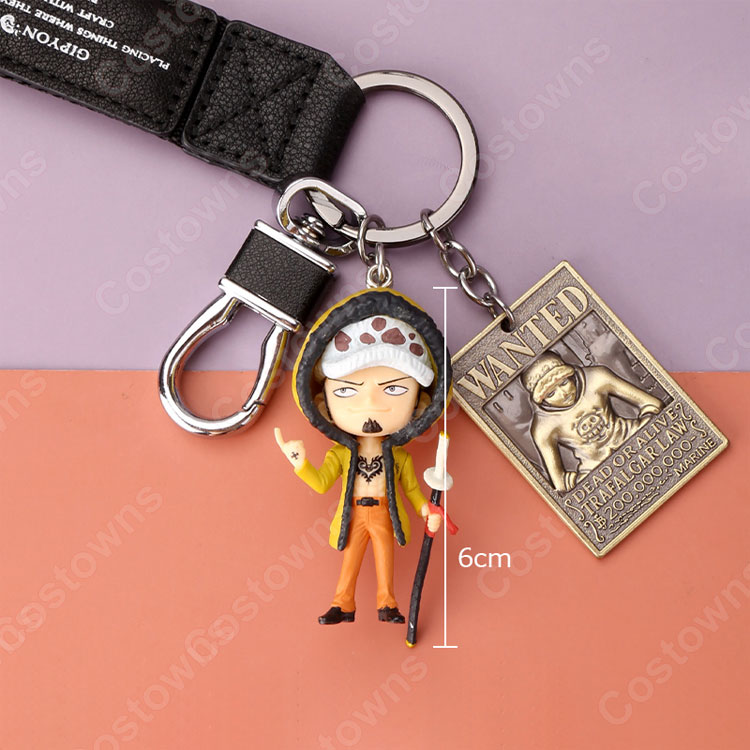 ONE PIECE キーチェーン 人形 バックパックペンダントカーキーホルダー