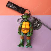 ティーンエイジ・ミュータント・ニンジャ・タートルズ キーチェーン 人形 バックパックペンダントカーキーホルダー屋内ペンダント ミュータント タートルズ かわいい漫画アニメーションクリエイティブギフト(アニメ・ゲームグッズでおすすめの商品)