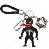 ヴェノム キーチェーン 人形 バックパックペンダントカーキーホルダー屋内ペンダントマーベル アベンジャーズ かわいい漫画アニメーションクリエイティブギフト(アニメ・ゲームグッズでおすすめの商品)