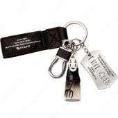 カオナシ キーチェーン 人形 バックパックペンダントカーキーホルダー屋内ペンダント『千と千尋の神隠し』（せんとちひろのかみかくし）かわいい漫画アニメーションクリエイティブギフト(アニメ・ゲームグッズでおすすめの商品)