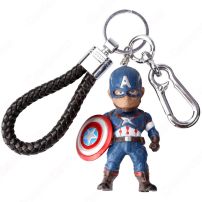 アベンジャーズ キーチェーン 人形 バックパックペンダントカーキーホルダー屋内ペンダントキャプテン・アメリカ マイティ・ソー アイアンマン アイアン・レギオン サノス かわいい漫画アニメーションクリエイティブギフト(小物・雑貨)