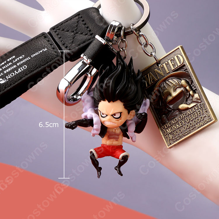 ONE PIECE キーチェーン 人形 バックパックペンダントカーキーホルダー