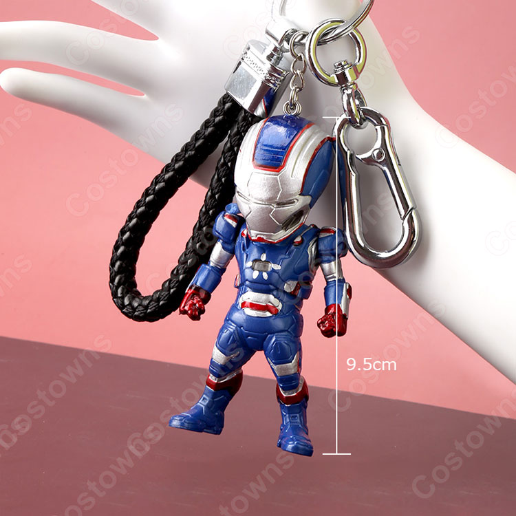 アベンジャーズ キーチェーン 人形 バックパックペンダントカー 