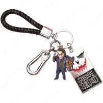 スーパーヴィラン ジョーカー（Joker） バットマン キーチェーン 人形 バックパックペンダントカーキーホルダー屋内ペンダントDCコミックス かわいい漫画アニメーションクリエイティブギフト(小物・雑貨)