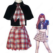 BLACKPINK コスチューム 応援団 衣装 韓国ファッション チアガール 衣装 着痩せ ダンス服 学生制服 普段着 上下セット コスプレ衣装(ランキング)