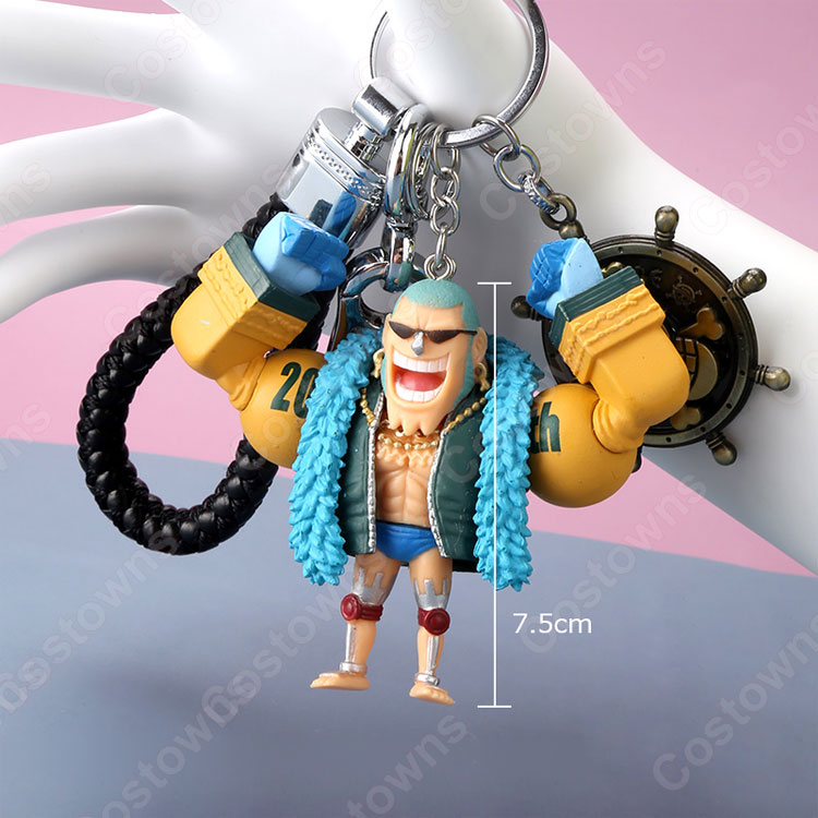 ONE PIECE キーチェーン 人形 バックパックペンダントカーキーホルダー