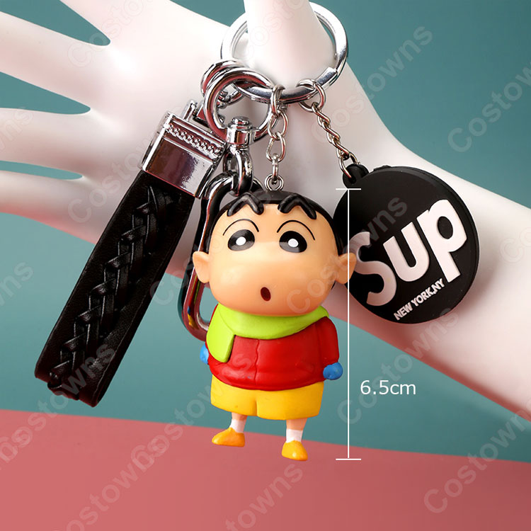 クレヨンしんちゃん キーチェーン 人形 バックパックペンダントカー