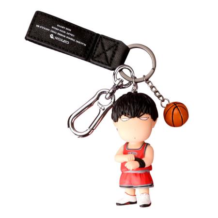 『SLAM DUNK』（スラムダンク）キーチェーン 人形 バックパックペンダントカーキーホルダー屋内ペンダント桜木 花道（さくらぎ はなみち） 流川  楓（るかわ かえで） かわいい漫画アニメーションクリエイティブギフト - Costowns