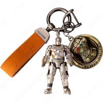 アイアンマン マーク1 キーチェーン 人形 バックパックペンダントカーキーホルダー屋内ペンダントアベンジャーズ かわいい漫画アニメーションクリエイティブギフト
