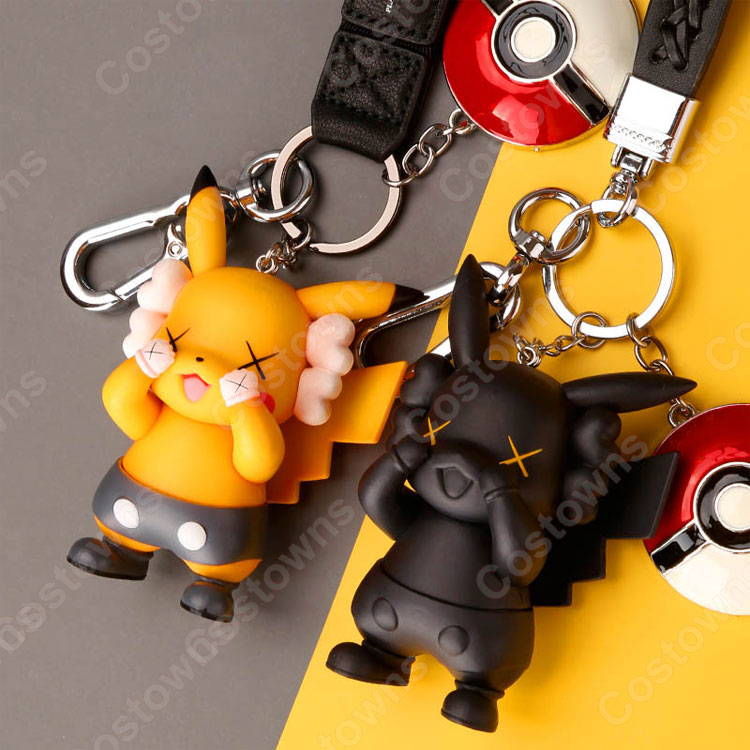 ピカチュウ キーチェーン 人形 バックパックペンダントカー