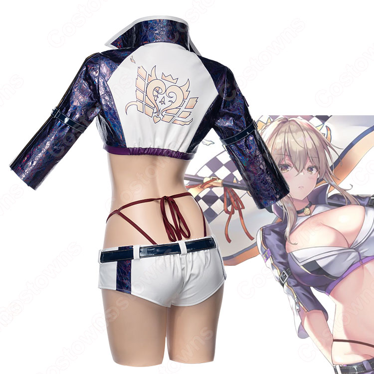 FGO 黒セイバー レースクイーン コスプレ衣装 【Fate/Grand Order