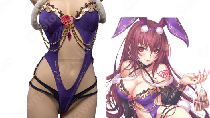 FGO スカサハ バニーガール コスプレ衣装 『Fate/Grand Order』 バニースカサハ 師匠 セクシー cosplay - Costowns