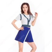 TWICE チアガール 衣装 韓国ファッション 衣装ユニフォーム 上下セット 可愛い アイドルスタイル 仮装 応援団 運動会 普段着 コスチューム 大人用(送料無料)