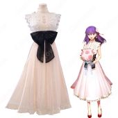 Fate 間桐桜(マトウサクラ) 花嫁 ドレス コスプレ衣装 劇場版『Fate/stay night [Heaven’s Feel]』 cosplay 仮装 変装(ゲーム• アニメコスプレ衣装でおすすめの商品)