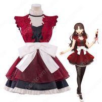 Fate 遠坂 凛(とおさかりん) ドレス コスプレ衣装 劇場版「Fate/stay night [Heaven's Feel]」 完結御礼 イラスト cosplay 仮装 変装(FATEシリーズ コスプレ衣装)