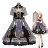 中華ロリータ（Lolita) 中華風 スカート チャイナ風ワンピース コスプレ衣装 学園祭 文化祭 日常着(仮装コスプレ衣装でおすすめの商品)
