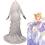 FGO アルトリア・ペンドラゴン 花嫁 ドレス コスプレ衣装 『Fate/Grand Order』（フェイト・グランドオーダー） アーサー王 白スカート cosplay 仮装 変装 FATEシリーズ 3
