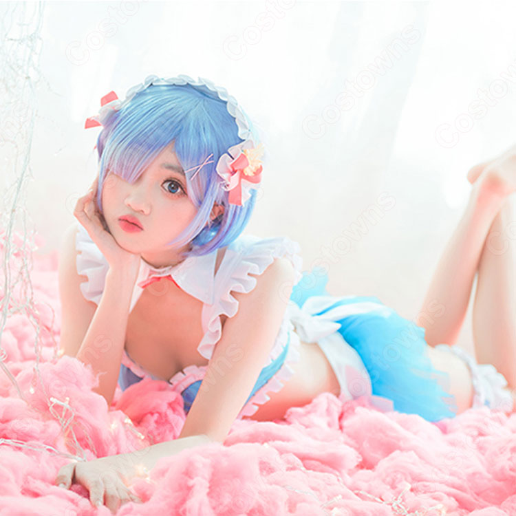 リゼロ レム 水着 こすコスプレ Amazon | 漫天王 レム 水着 Re:ゼロから始める異世界生活 コスプレ衣装