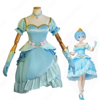 リゼロ ラム レム プリンセス衣装 コスプレ衣装『Re:ゼロから始める異世界生活（りぜろからはじめるいせかいせいかつ）』 cosplay 仮装 変装(202×202)