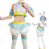 リゼロ ラム＆レム イースター バニー コスプレ衣装【Re:ゼロから始める異世界生活】 cosplay 仮装 変装(送料無料)