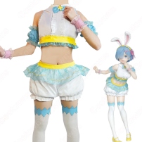 リゼロ ラム＆レム イースター バニー コスプレ衣装【Re:ゼロから始める異世界生活】 cosplay 仮装 変装(202×202)