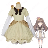 スーパーマリオ クリボー姫（くりぼーひめ） 擬人化 コスプレ衣装(202×202)