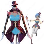 リゼロ レム マジシャン コスプレ衣装『Re:ゼロから始める異世界生活（りぜろからはじめるいせかいせいかつ）』奇術師 レザージャケット バニーガール cosplay 仮装 変装