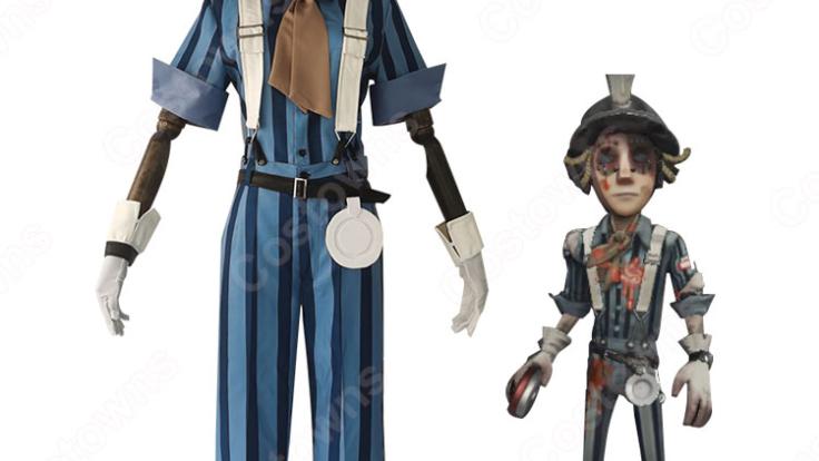 アイデンティティV 探鉱者(ノートン・キャンベル) おかっぱ コスプレ衣装 【IdentityV 第五人格】サバイバー スキン cosplay 仮装  変装 - Costowns