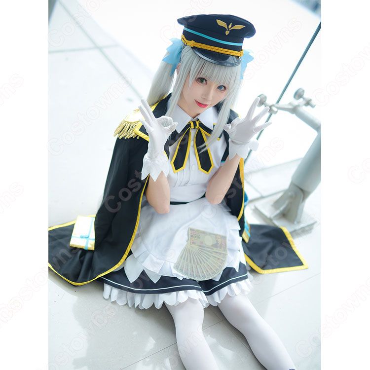 Vtuber 神楽めあ 軍服 メイド服 コスプレ衣装 バーチャルYouTuber ぱり