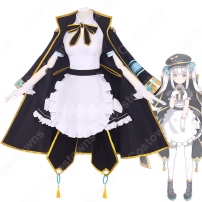 Vtuber 神楽めあ 軍服 メイド服 コスプレ衣装 バーチャルYouTuber ぱりぷろ カグラメア cosplay 仮装 変装(202×202)