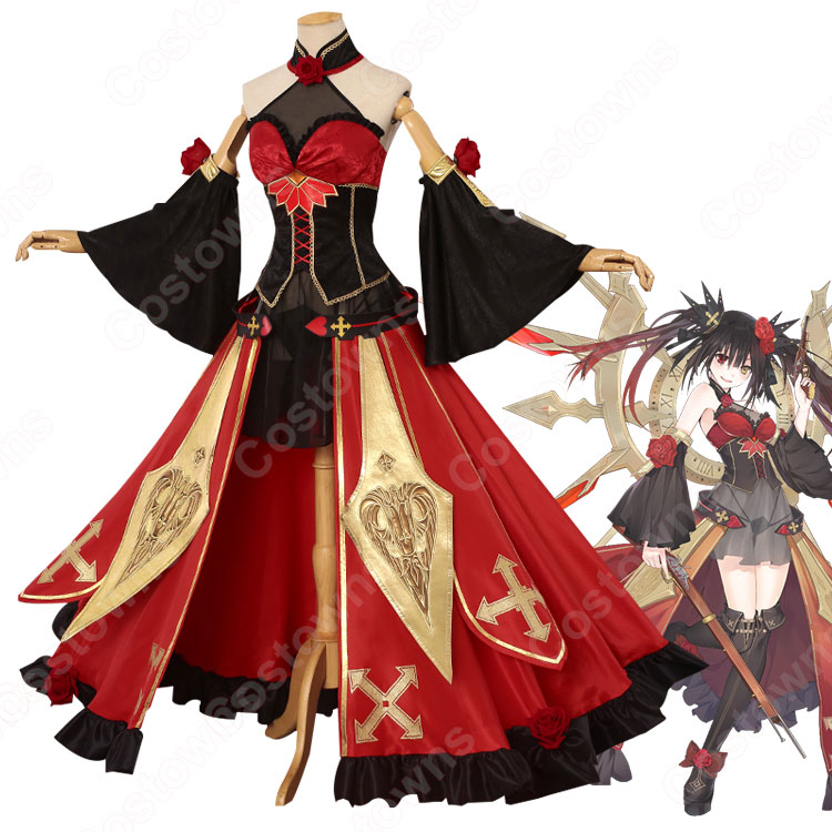 【最終値下】デートアライブ 時崎狂三 ザフキエル コスプレ 衣装 デート・ア・ライブ」時崎狂三のドレスを完全再現！ 公式コスチューム