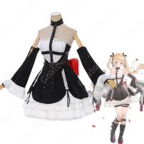 アズレン 駆逐艦 マリー・ローズ コスプレ衣装 『アズールレーン』『デッド オア アライブ』 小悪魔サーバント ロリータ メイド服 cosplay 仮装 変装(アズールレーン コスプレ衣装)
